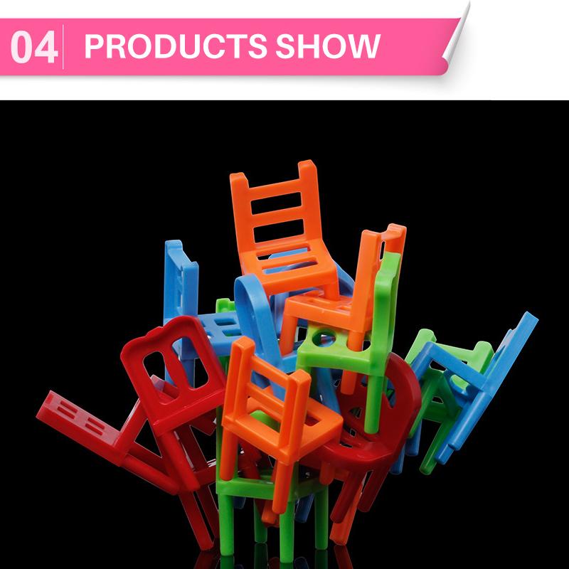 (🎄2022 Christmas Hot Sale- 48% OFF) Chairs Stacking Tower Balancing Game🔥BUY 3 GET 3 FREE(108PCS)& FREE SHIPPING