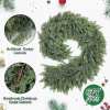 🎅⛄2025 Christmas Artificial Cypress Leaf Vine Wreath🎄（1.8m）