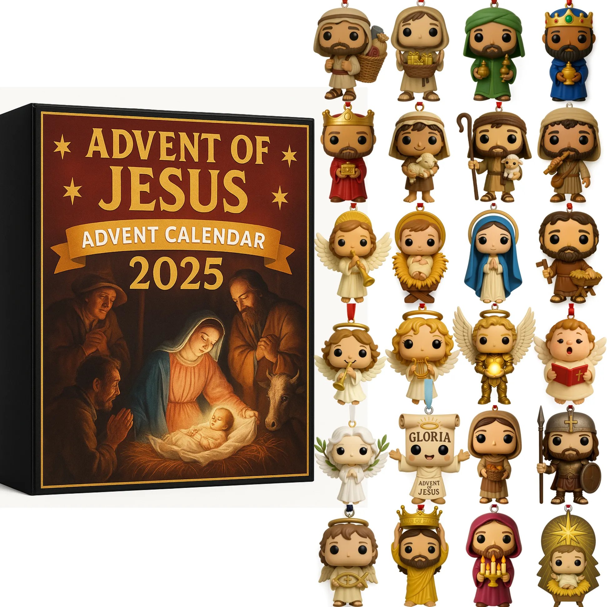 🔥 Advent of Jesus 2025 Advent Calendar: A Faithful Countdown to Christmas✝