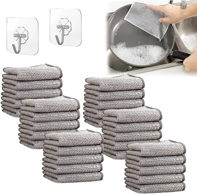 🌲$9.99 GET 5 PCS-Multipurpose Wire Dishwashing Rags