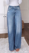 Women's Casual Wide-leg Jeans
