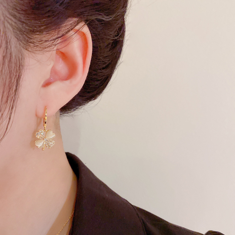 (Early Christmas Sale- 48% OFF) Shiny Clover Earrings- BUY 2 FREE SHIPPING