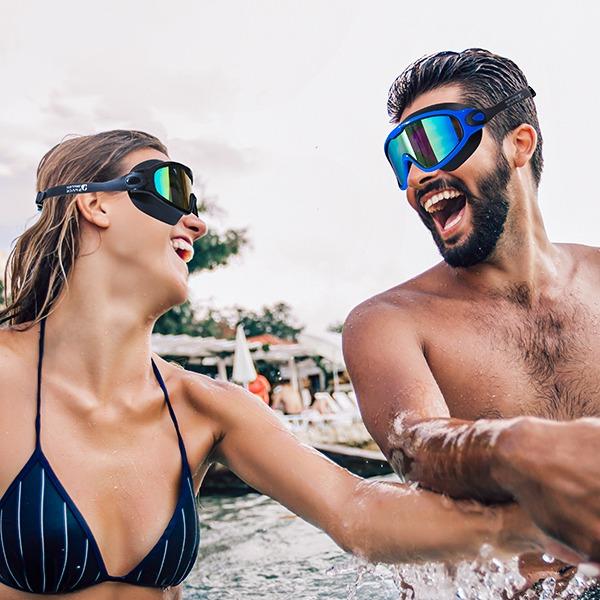 Swim Goggles 2 Pack  For Kids Men Women