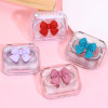 (Mother's Day Sale- 48% OFF) Bow Ribbon Contact Lens Case Set- BUY 4 FREE SHIPPING