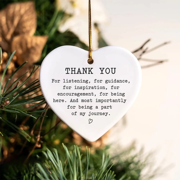 Friendship Heart Hanging Ornament