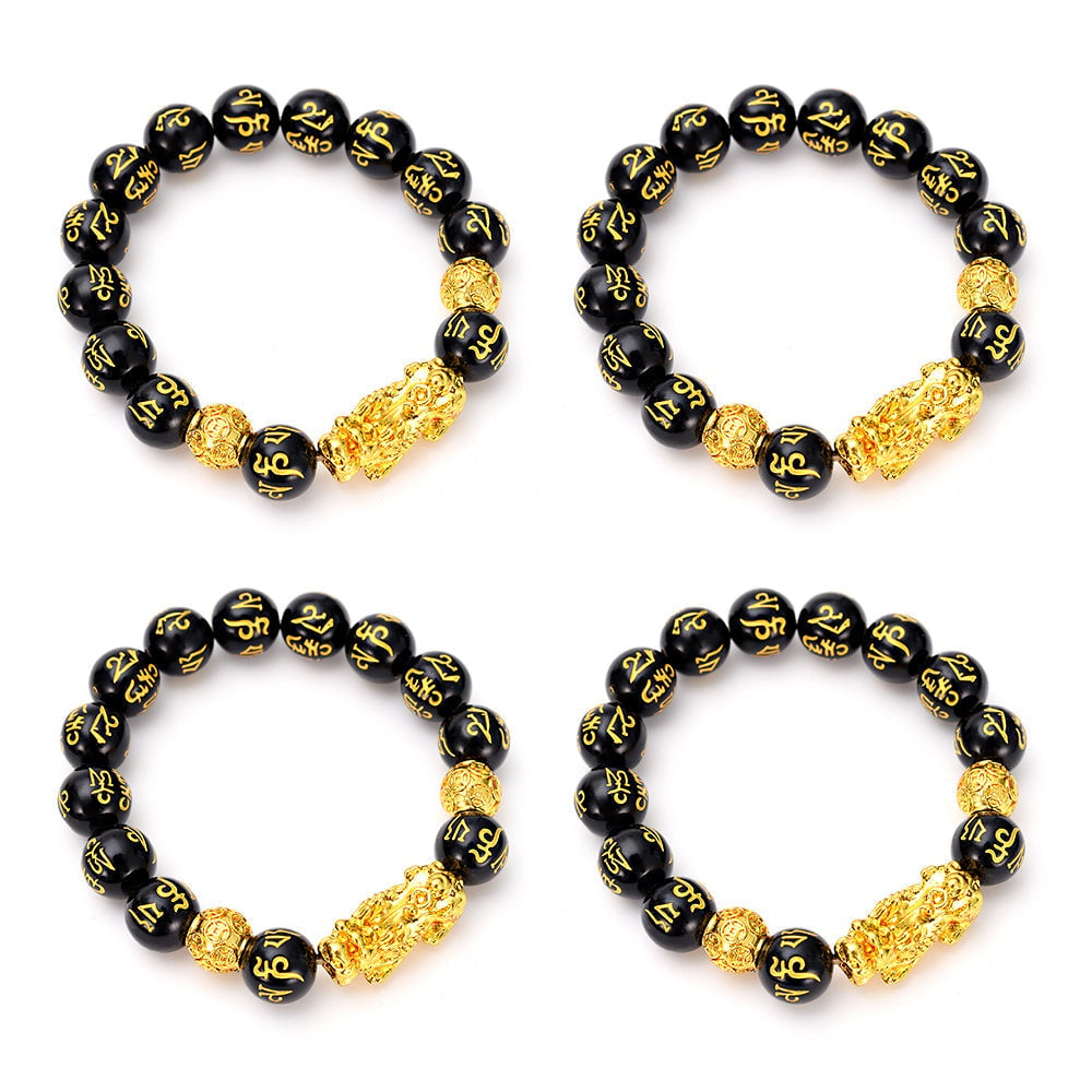 🔥Last Day Promotion 70% OFF-🔥-FengShui Pi Xiu Obsidian Bracelet