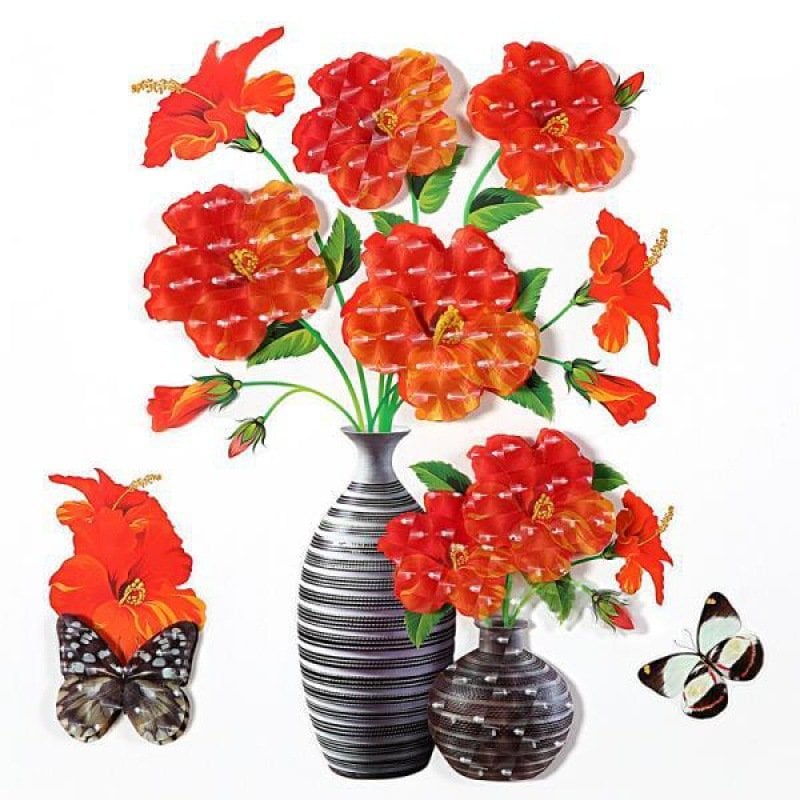 (🎄Christmas Hot Sale - 49% OFF) 3D Vase Sticker
