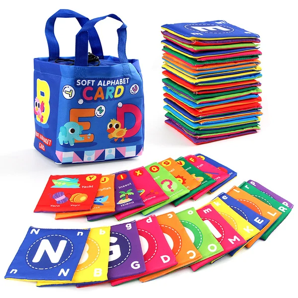 🎁Enlightenment Alphabet Fabric Cards