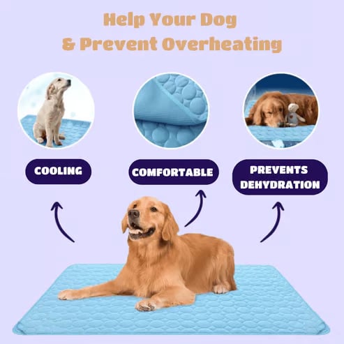 ⏰LAST DAY SALE 50% OFF🐾❄️Dog Cooling Mat (4x more effective)
