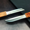 2 In 1 Handmade Dragon and Phoenix Double Blades Knife Set