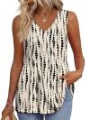⏰LAST DAY SALE 50% OFF💥Women Dressy Sleeveless V Neck Babydoll Tank Tops