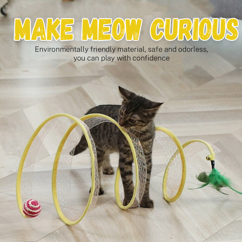 🔥Last Day Promotion -Save 69% OFF🔥S-Type Cat Tunnel Toy-Buy 2 Free Shipping