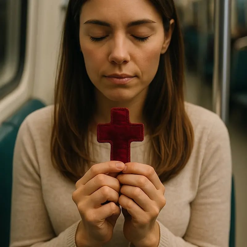 Handmade Catholic Prayer Pocket✝️