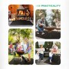 🎁TikTok Last Day Sale - 70% OFF🍖Heavy-Duty Fireproof Waterproof & Oil-Proof Under Grill Mat