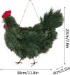 🔥LAST DAY 49% OFF--💖Rooster Chicken Christmas Wreath--🔥BUY 2 FREE SHIPPING