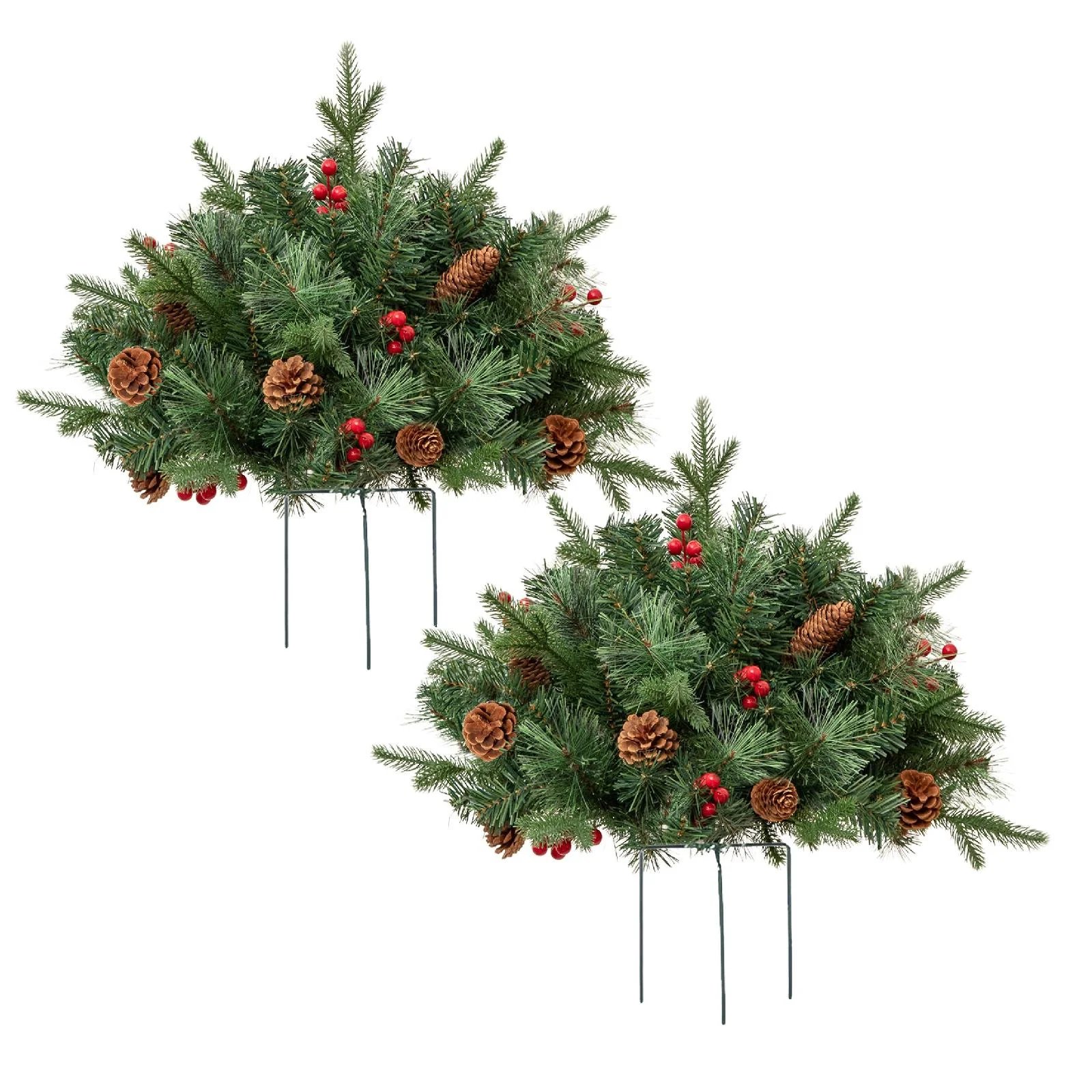 🎅HOT SALE 49% OFF🎄🔥Pre-lit Artificial Christmas Tree Urn Filler💐