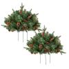 🎅HOT SALE 49% OFF🎄🔥Pre-lit Artificial Christmas Tree Urn Filler💐