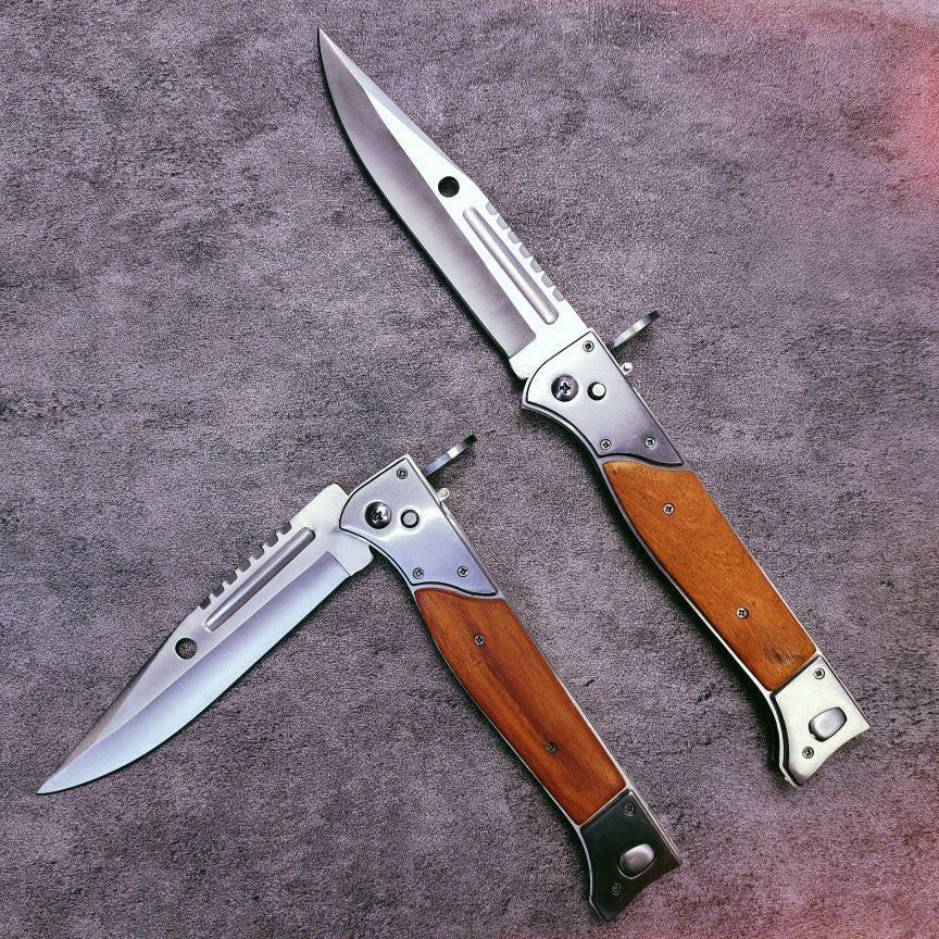 (🔥Last Day Promotion 70% OFF) 12.99 inch AK Automatic Folding Knife - Buy 2 Get Extra 10% OFF & Free Shipping