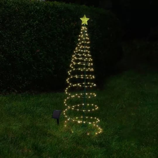 Solar Christmas Tree LED String Lights