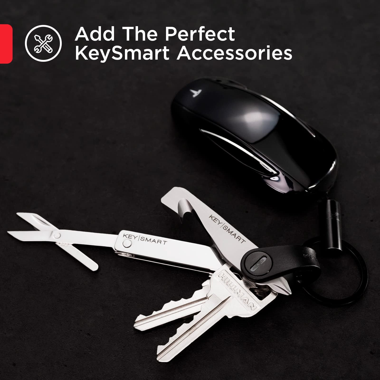 🔑Mini Key Organizer Keychain Holder