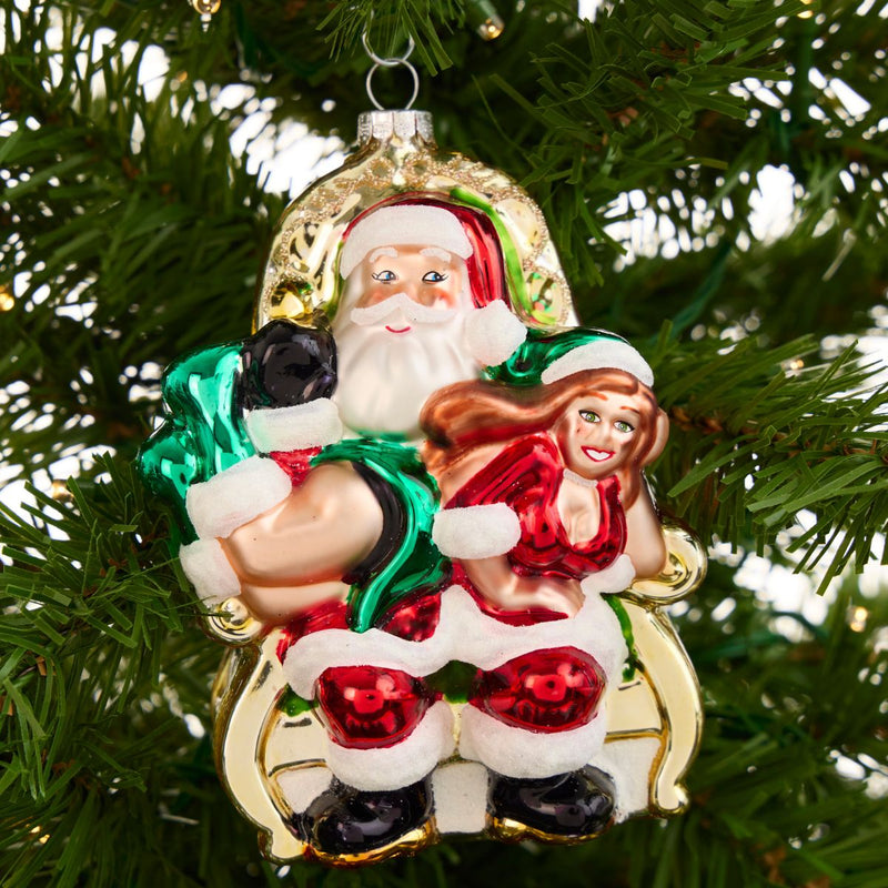 🔥Hot Sale 50% OFF - 🤣Funny Claus Christmas Ornament