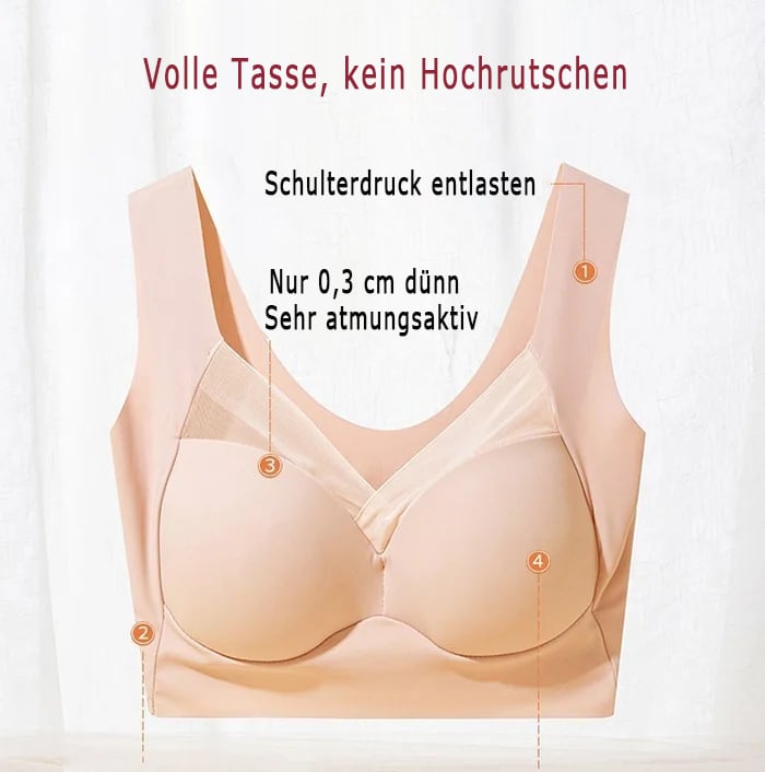 🎁Letzter Tag Kaufe 1 und erhalte 3 Packungen🔥Sexy Push Up Wireless BHs