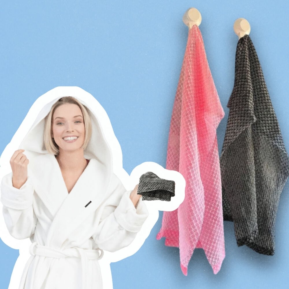 🔥Letzter Tag 49% Rabatt🧼Antibakterielles Peeling-Duschhandtuch🚿