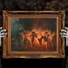 🔥Last Day 50% OFF - Witches Halloween Wall Art DarkGothic Decor for Home Library🔮