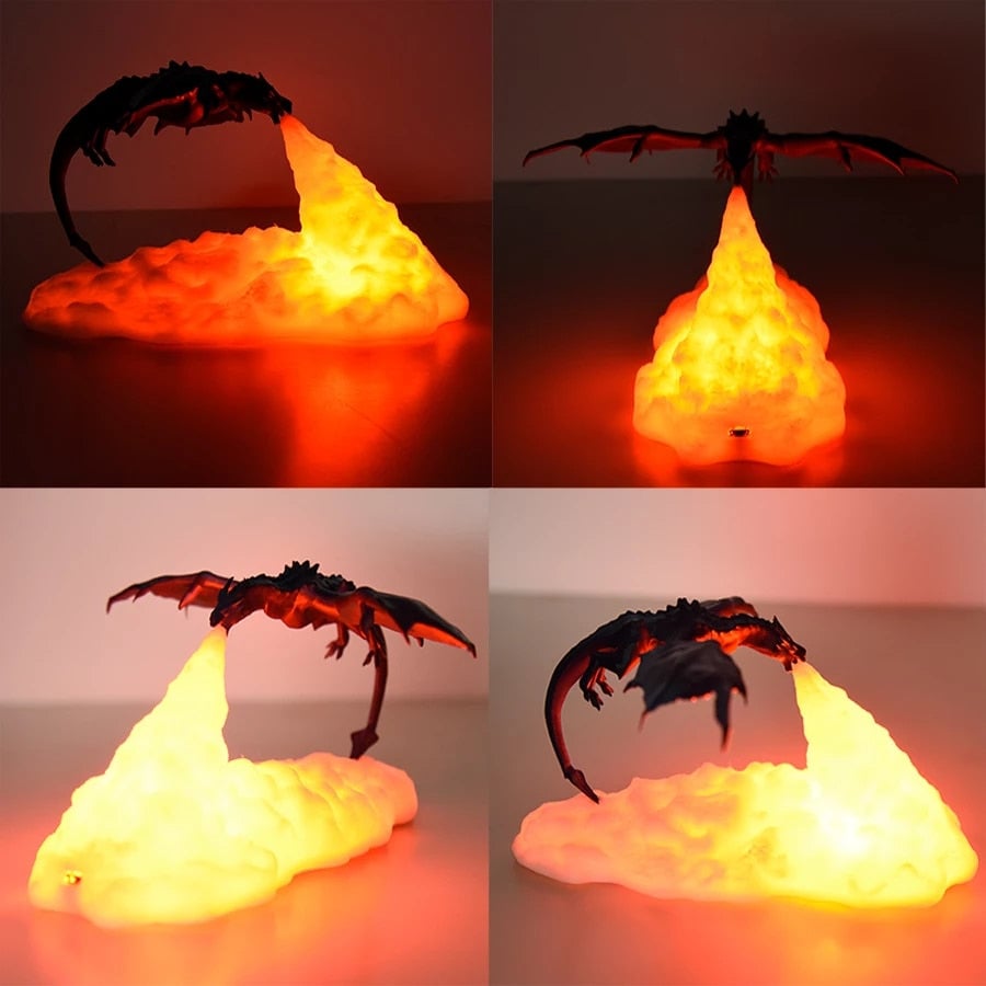 (🎃HALLOWEEN PRE SALE-48% OFF)Fire Dragon Lamp -Buy 2 Get Free Shipping