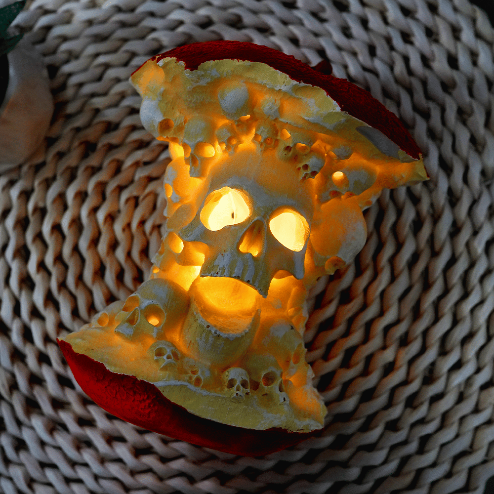 🍎LAST DAY SALE 50% OFF💀Skull Apple Lamp⚡Buy 2 Free Shipping
