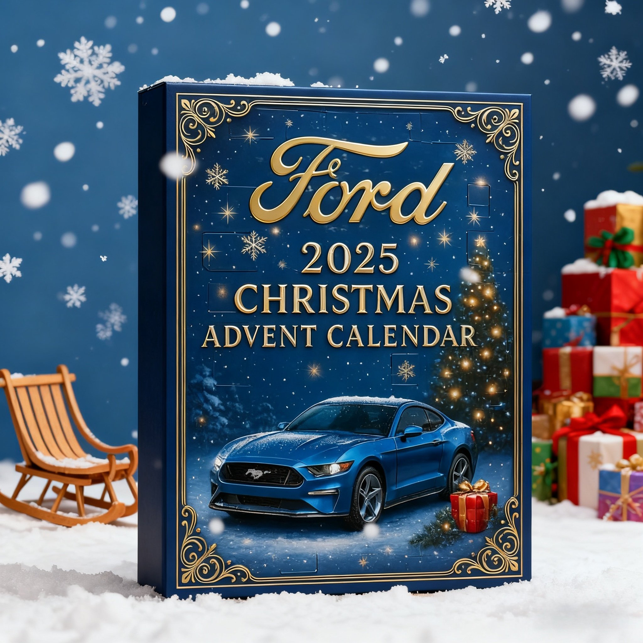 🔥Last Day 50% OFF -🎄2025 Ford Advent Calendar