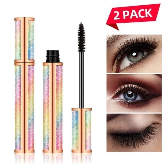 🔥Last Day Promotion 70% OFF-🔥-4D Waterproof Silk Fiber Thick Lengthening Star Mascara