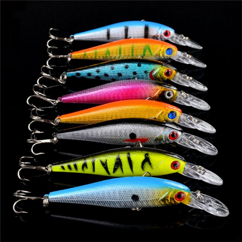 Set Mixed 16pcs/Lot 2 Models Minnows Fishing Lures