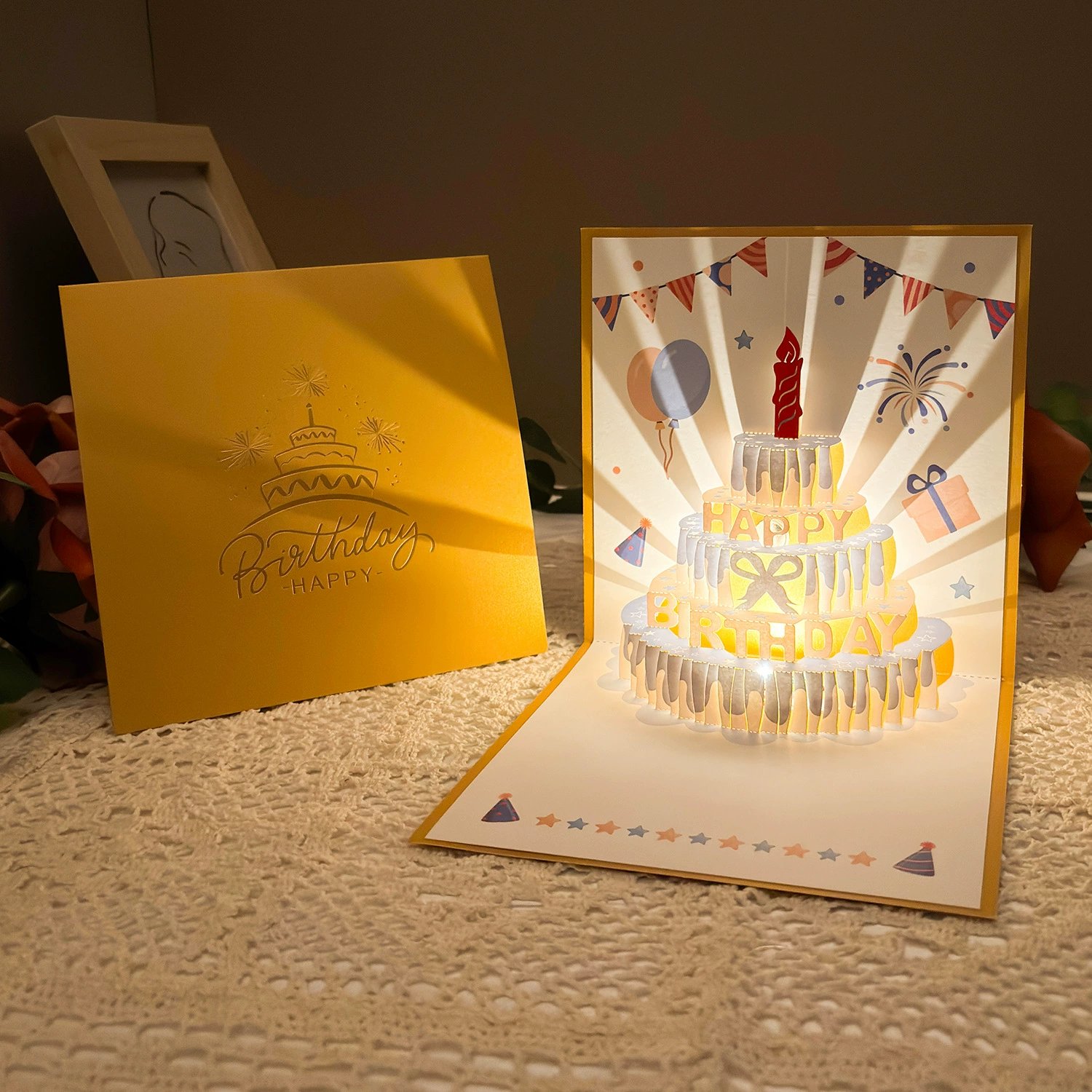 🎁TikTok Last Day Sale - 70% OFF🎉3D Pop Up Birthday Cards