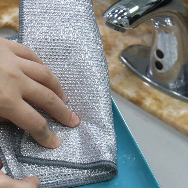 🔥Multifunctional Non-scratch Dishcloth