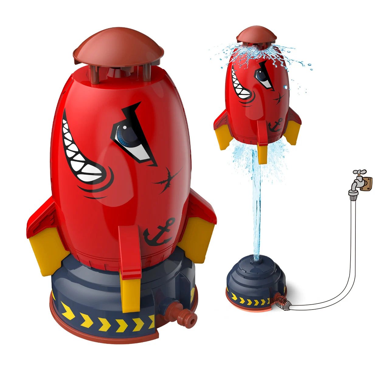 🔥2025 Summer Toy Outdoor Yard Rocket Sprinkler