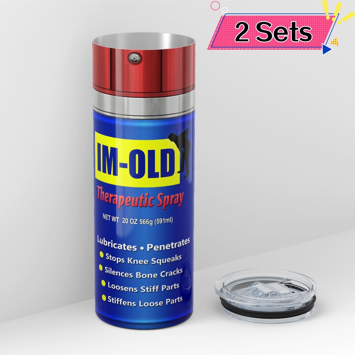 WD40 Dirty Pattern Thermos Cup