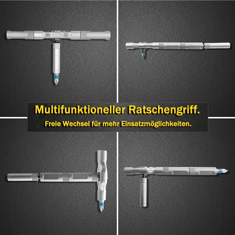 🔥Letzter Tag Verkauf 49% Rabatt🔧24-in-1 DIY Schraubendreher-Set – Magnetisch, Kompakt & mit Ratsche