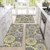 🎁TikTok Last Day Sale - 70% OFF🔥Boho Washable Kitchen Rugs Sets of 3 - Non Slip Kitchen Rugs