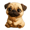 🔥Last Day 50% OFF -🎄Fun Pug Advent Calendar 2025