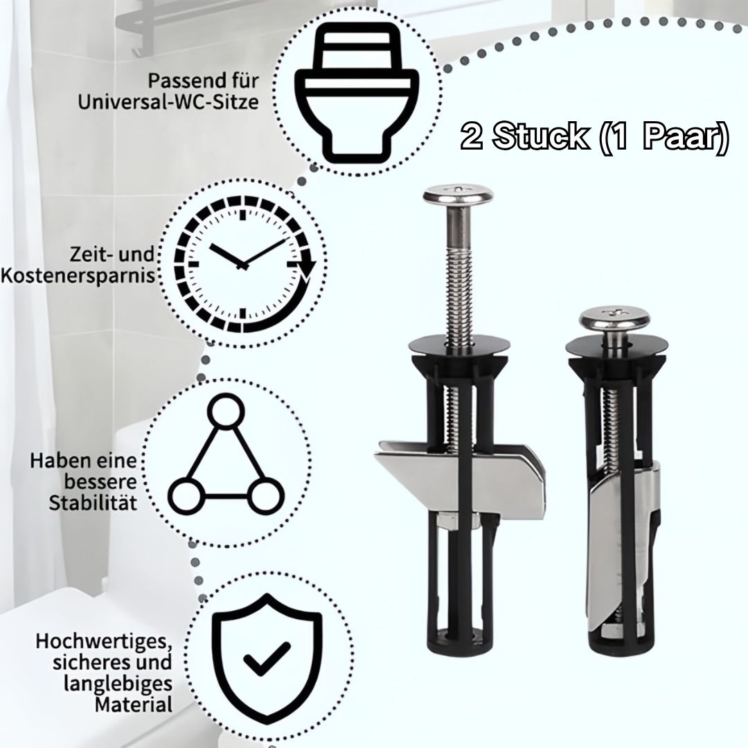🔥Letzter Tag 49% Rabatt🚽Toilettensitz-Befestigungsbolzen-Kit