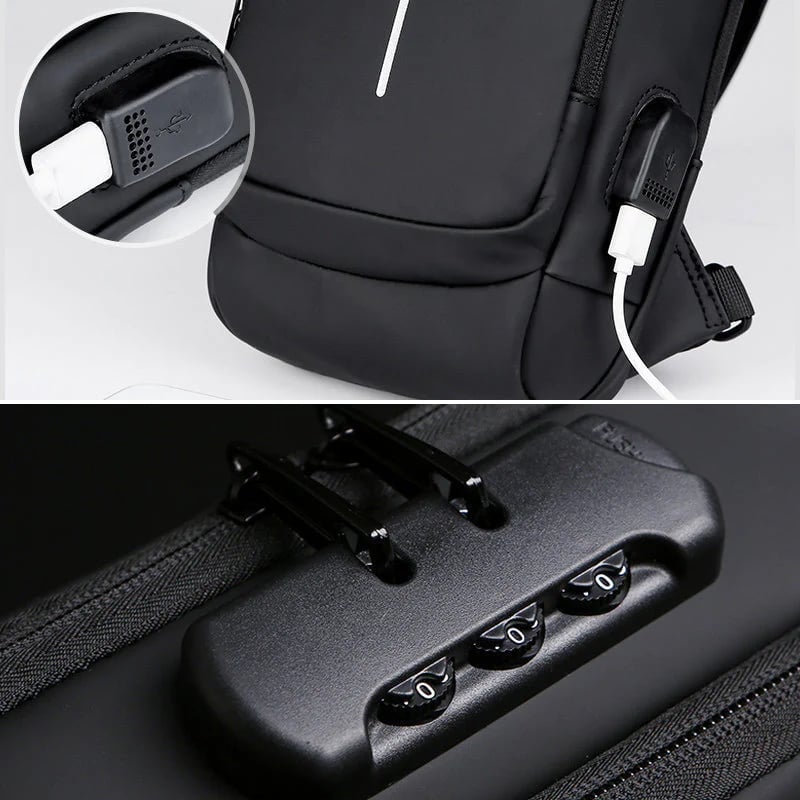 💥LAST DAY SALE 70% OFF💥USB Charging Sport Sling Anti-theft Shoulder Bag⚡BUY 2 FREE SHIPPING