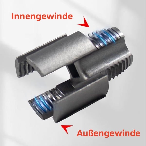 🔥Hohe Qualität- Integriertes Werkzeug zum Innen- und Außengewindeschneiden von Rohren