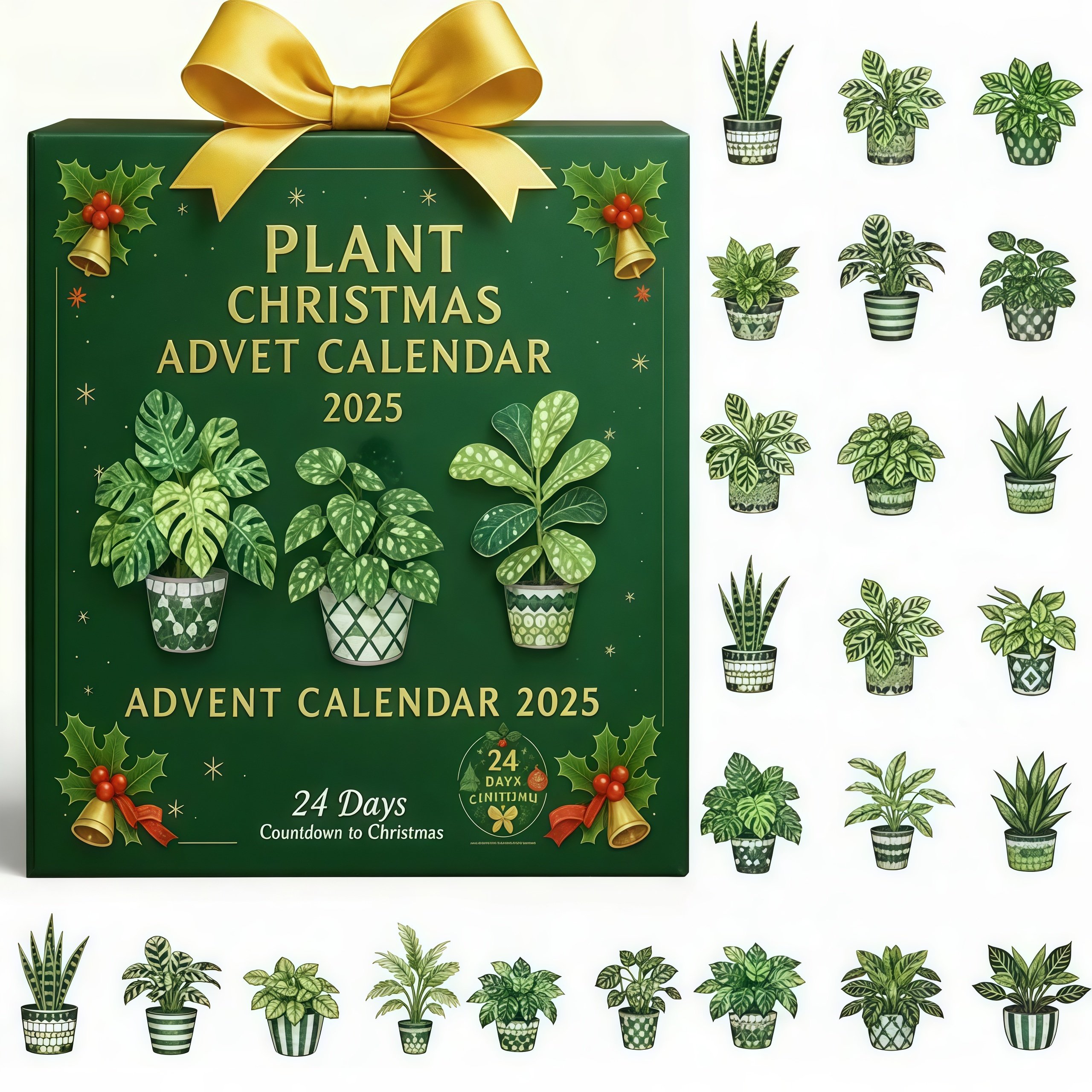 🔥Christmas Sales 50% OFF🎄-2025 Plant Christmas Advent Calendar🌿