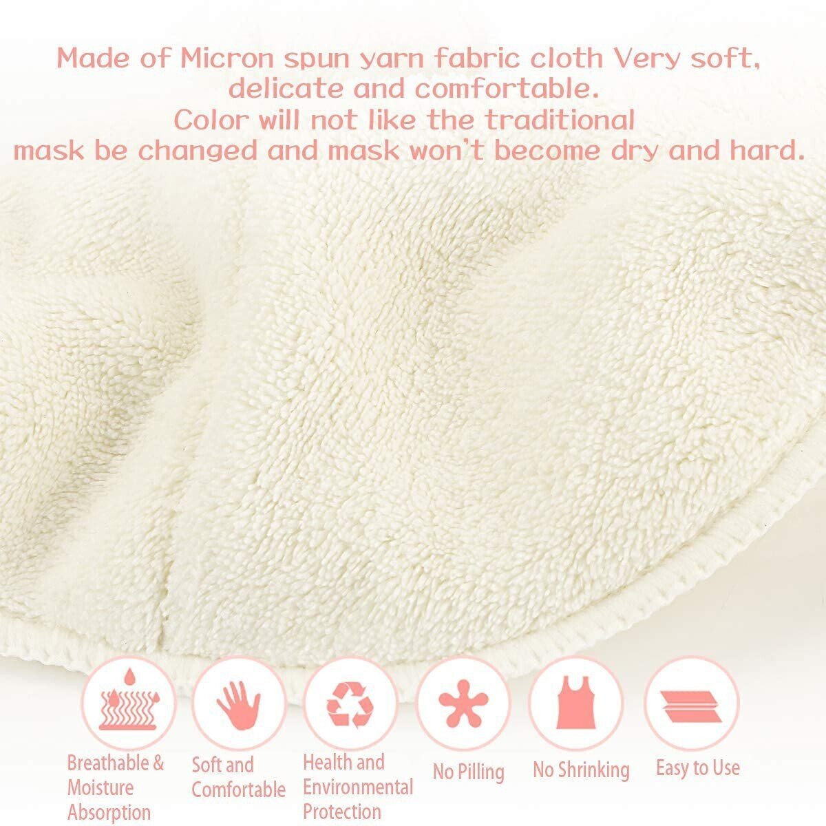 (🔥Last Day Promotion-60%OFF)Hot compress mask towel(Buy 3 get 2 Free)