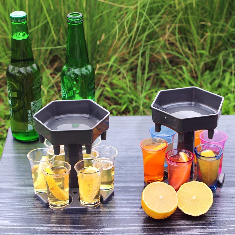 (End of Year Sale-48% OFF) 6 Shot Glass Dispenser and Holder（Buy 2 Free Shipping）