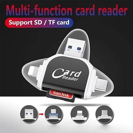 🔥4 in 1 Universal Card Reader, BUY 2 FREE SHIPPING