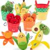 🎁TikTok Last Day Sale - 70% OFF👶Baby Sensory Toys – 16 PCS  First Fruit & Vegetable Set🍓