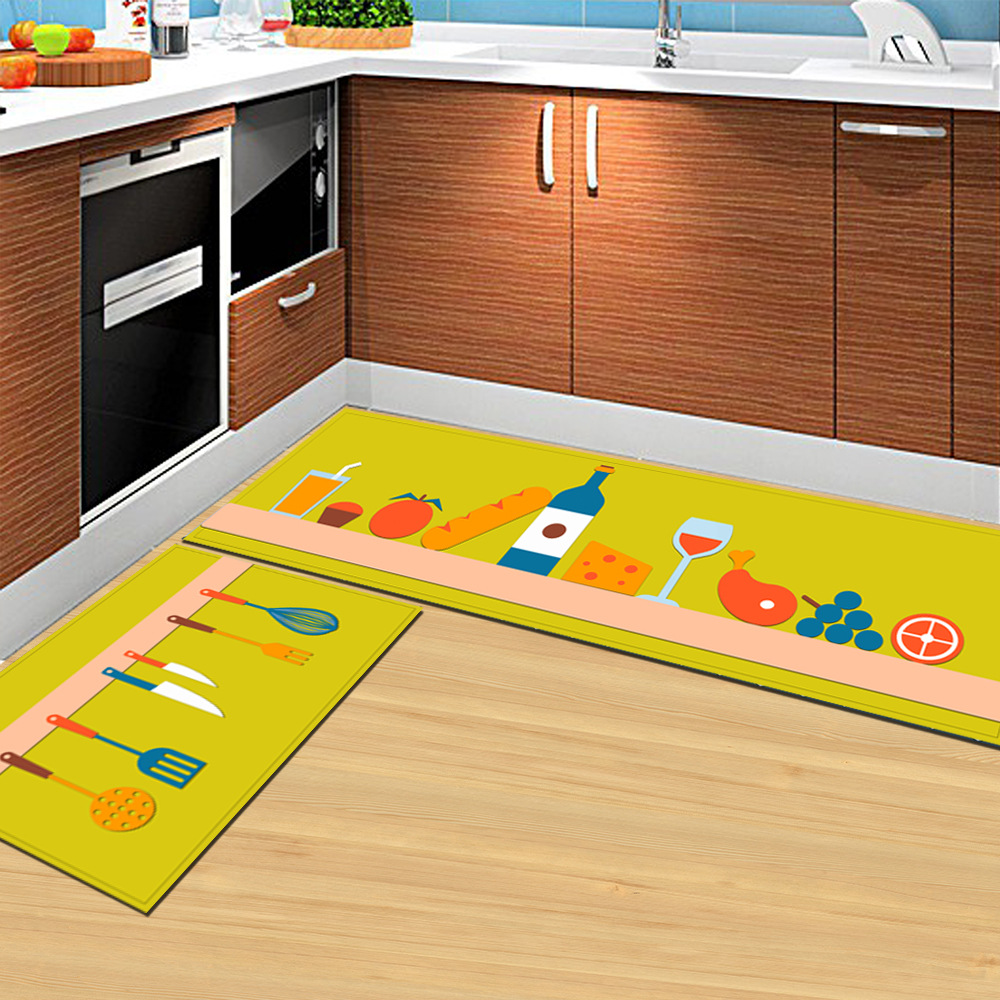 💝Early Christmas Clearance Sale-50% OFF🎉-Kitchen printed non-slip carpet