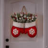 Handmade Christmas Mitten Wreath
